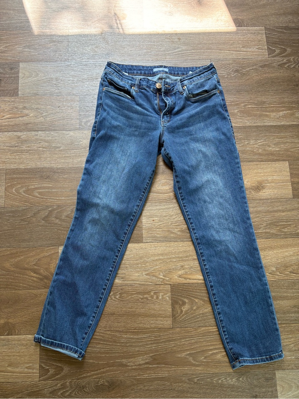 STS Blue Women's Midwash Straight-Leg Jeans